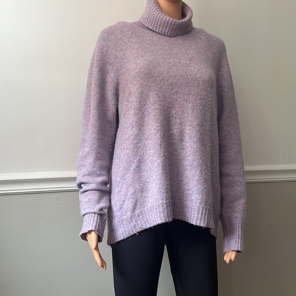 J.Crew High Collar Knit Sweater Wool Alpaca - Picture 3 of 10